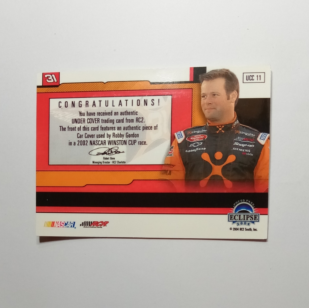 2004 Press Pass Eclipse Robby Gordon - Picture 2 of 7